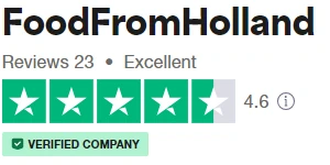 Our reviews on FoodFromHolland.eu - Trustpilot review platform.